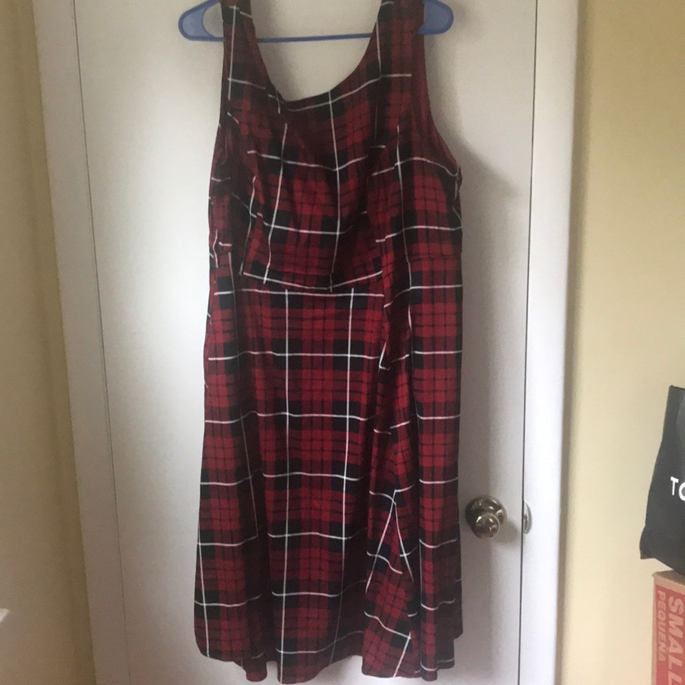 Retro Chic Torrid Plaid Dress